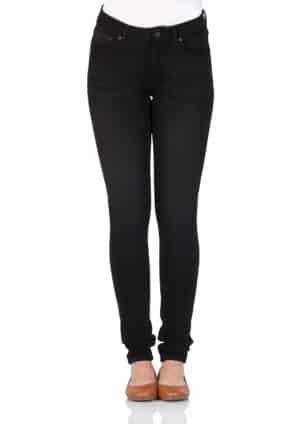 LTB be yourself Damen Jeans Alicia - Skinny Fit - Schwarz - Melva Wash