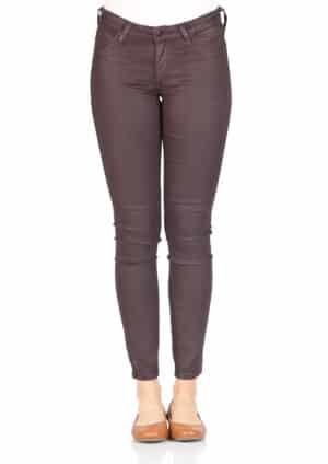 Lee Damen Jeans Scarlett - Skinny Fit - Lila - Plum