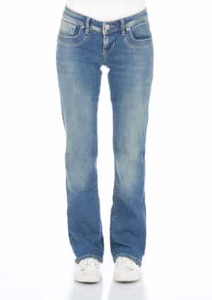 LTB Damen Jeans Valerie Bootcut - Blau - Mandy Wash