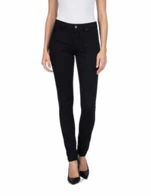 Replay Damen Jeans Luzien - Skinny Fit - Schwarz - Black Denim