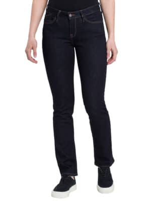 Cross Jeans Damen Jeans Rose - Regular Fit - Blau - Rinsed