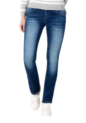 TIMEZONE Damen Jeans SLIM LISATZ - Slim Fit - Blau - Grape Blue Wash