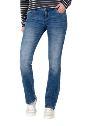 TIMEZONE Damen Jeans SLIM LISATZ - Slim Fit - Blau - Mountain Blue Wash