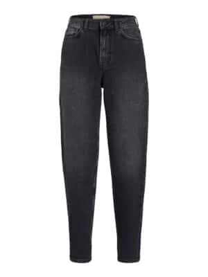 JJXX Damen Jeans JXLISBON MOM CR4007 - Straight Fit - Schwarz - Black Denim