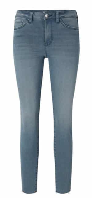 Tom Tailor Denim Damen Jeans NELA - Extra Skinny Fit - Blau - Mid Stone Blue Grey Denim