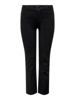 Carmakoma by Only Damen Jeans CARAUGUSTA BLACK - Skinny Fit - Schwarz - Black - Plus Size