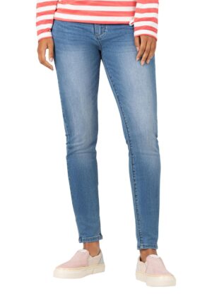 TIMEZONE Damen Jeans SLIM ENAYTZ WOMANSHAPE - Slim Fit - Blau - Sunny Mide Blue Wash