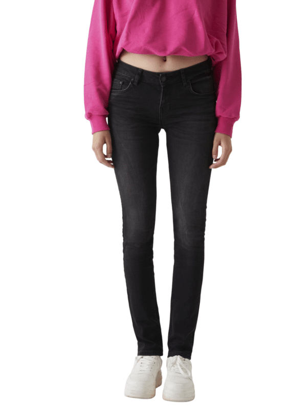 LTB Damen Jeans ASPEN Y Slim Fit - Schwarz - Lia Wash