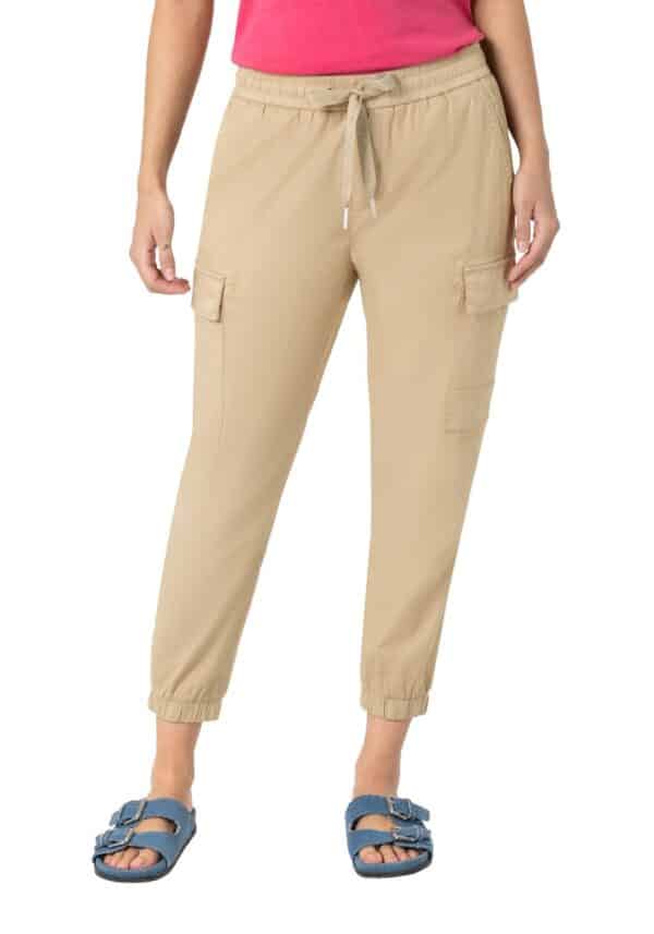 TIMEZONE Damen Cargo Hose REGULAR RAKIMATZ 7/8 - Regular Fit - Beige - Sand Beige