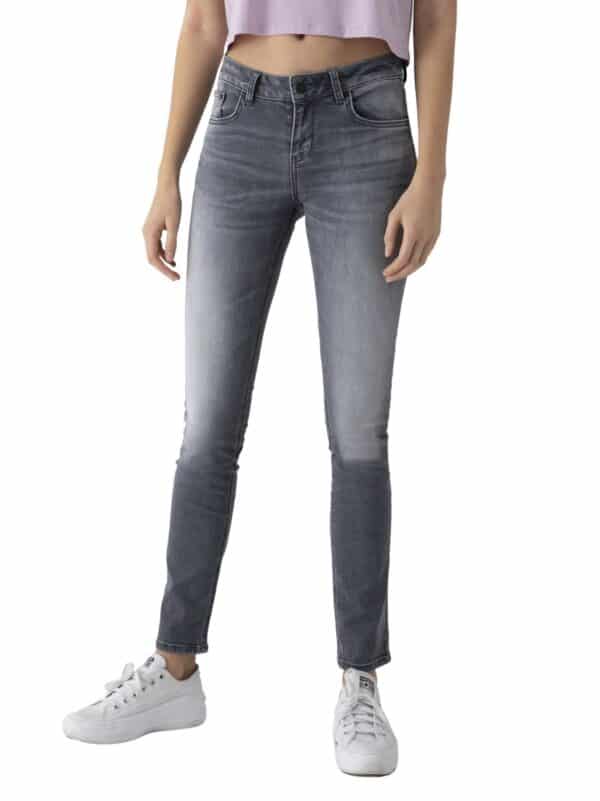 LTB Damen Jeans ASPEN Y Slim Fit - Grau - Grey Fall Undamaged Wash