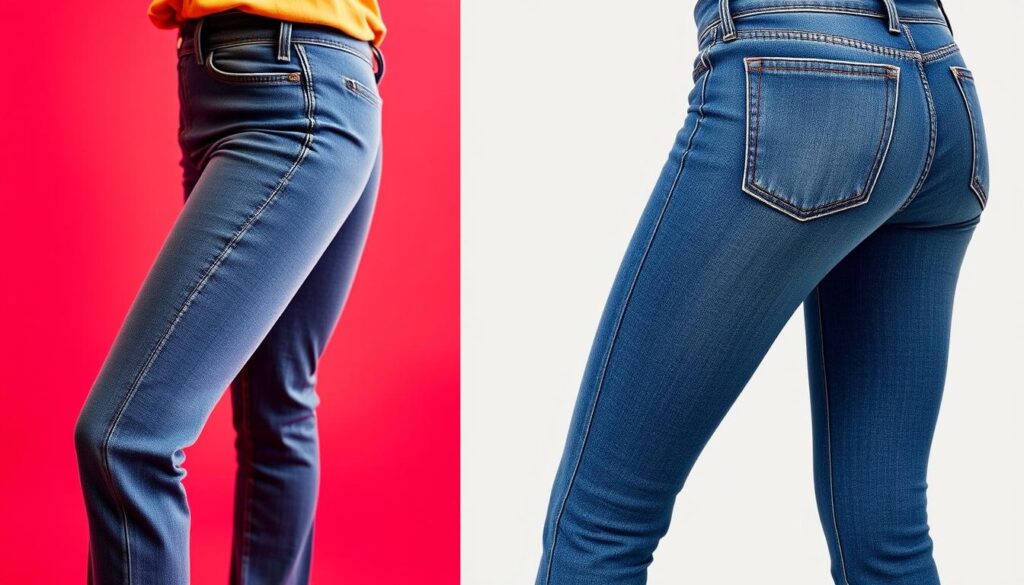 Damen Jeans mit Stretch vs. ohne Stretch: Was ist besser?