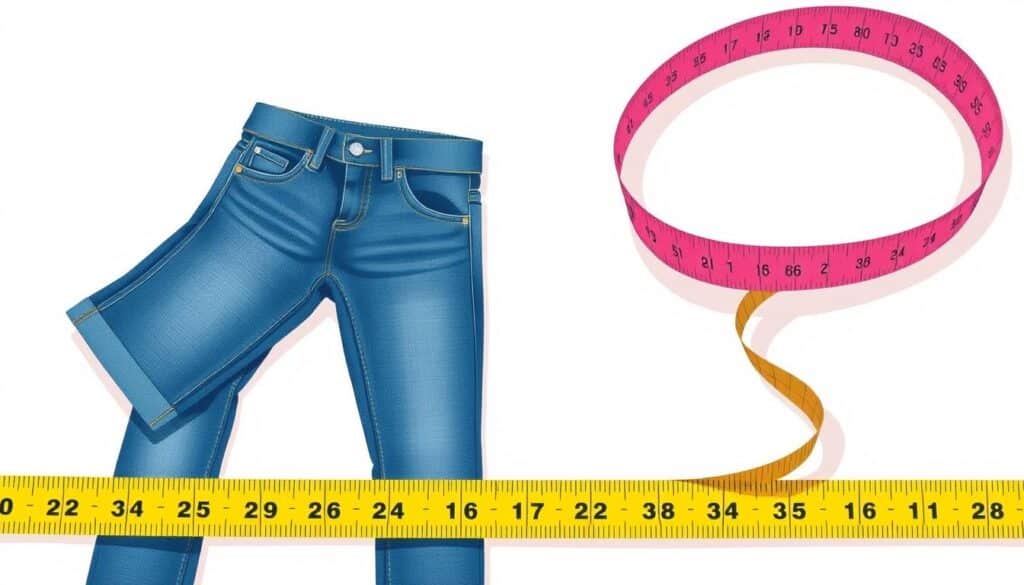 Damen Jeansgrössen und welche ist die richtige Inch Grösse