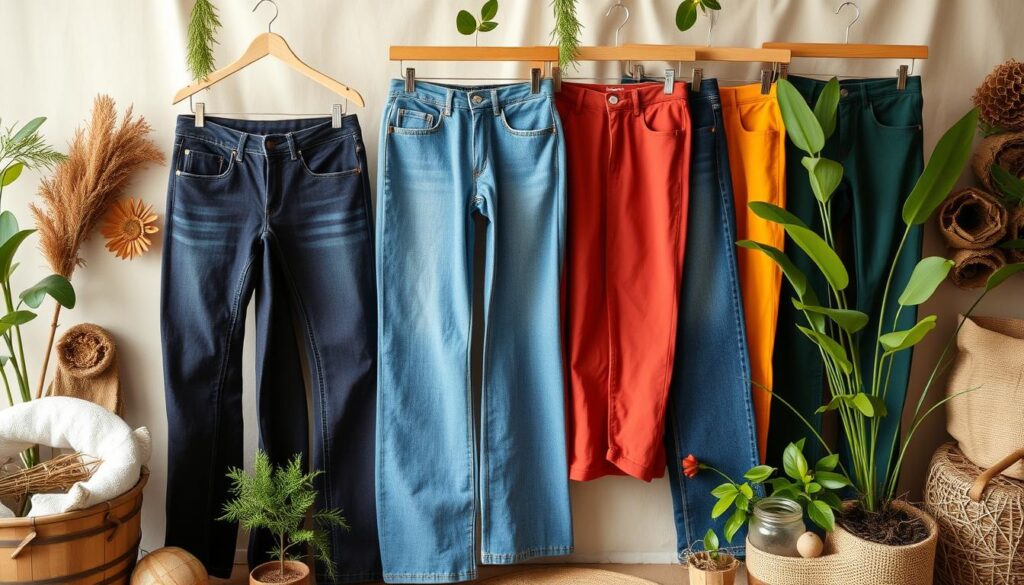 Fair Trade Jeans umweltfreundliche Farben