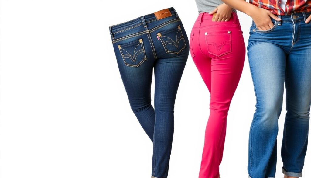 Jeans für kurvige Figuren