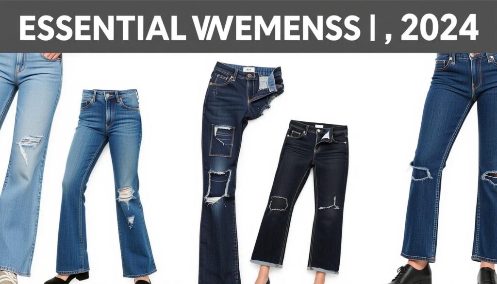 Modeessentials der Jeans Must-Haves 2024