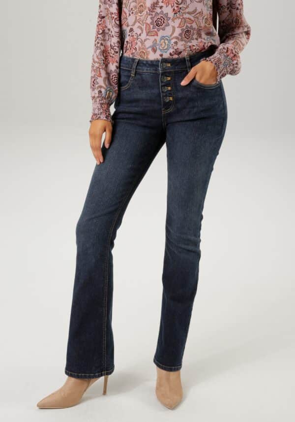 Aniston CASUAL Bootcut-Jeans