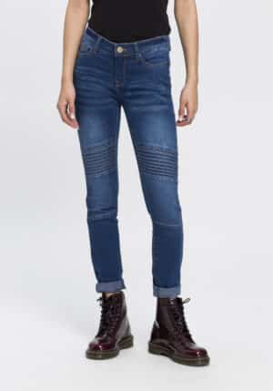 Arizona Skinny-fit-Jeans "im Biker- Look"