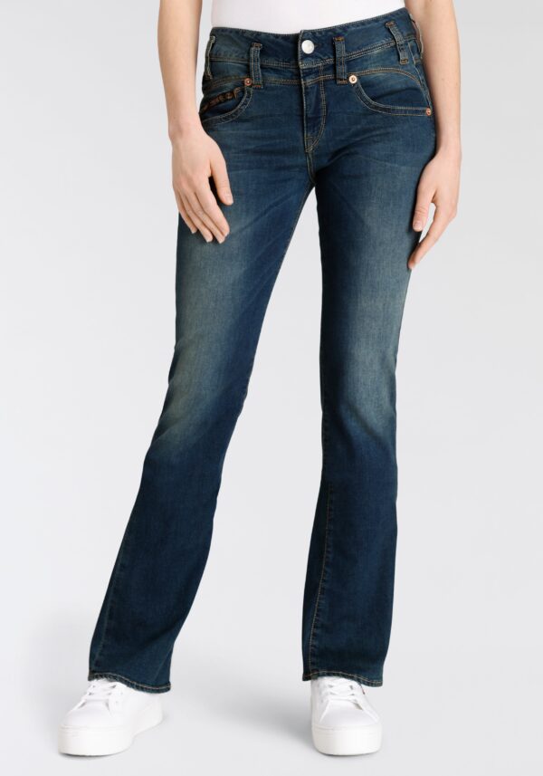 Herrlicher Bootcut-Jeans "Jeans Pearl Boot Organic Denim"