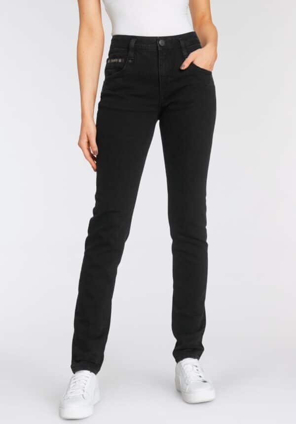 Herrlicher High-waist-Jeans "RADINA RECYCLED DENIM"