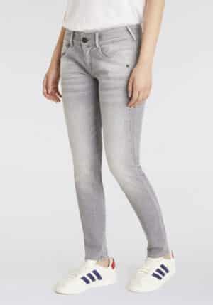 Herrlicher Slim-fit-Jeans "Gila Slim Recycled Denim Grey"