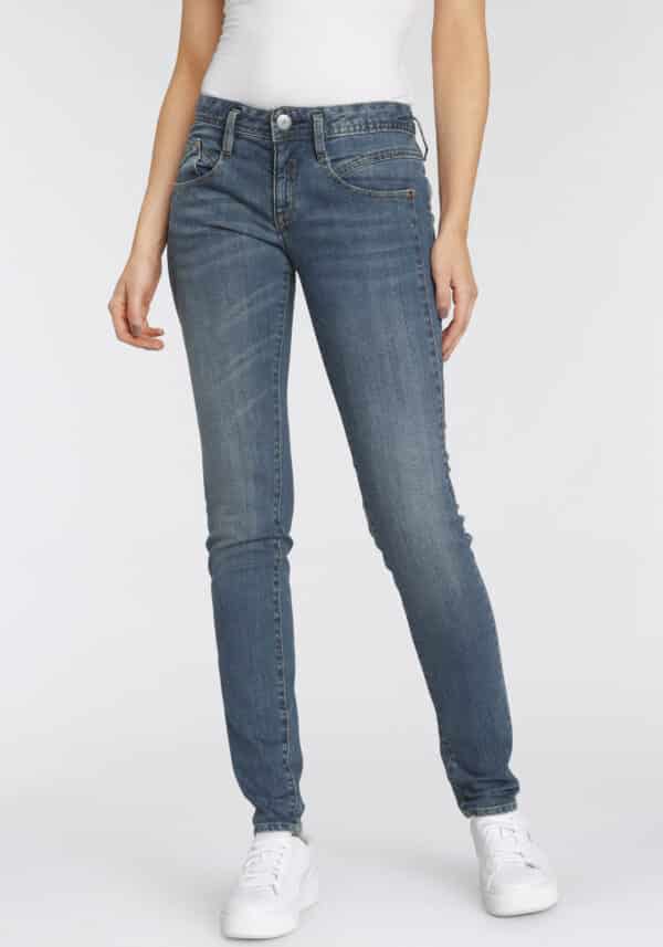 Herrlicher Slim-fit-Jeans "GINA RECYCLED DENIM"