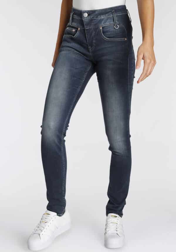 Herrlicher Slim-fit-Jeans "SHARP SLIM REUSED DENIM"