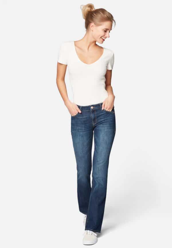 Mavi Bootcut-Jeans "BELLA MID RISE"