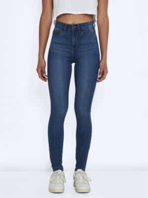 Noisy may Skinny-fit-Jeans "NMCALLIE HW SKINNY BLUE JEANS NOOS"