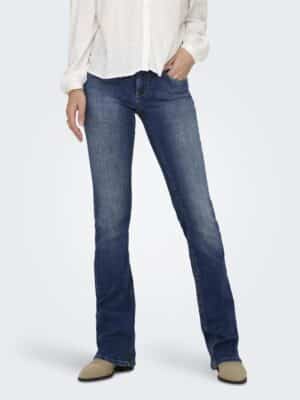 ONLY Bootcut-Jeans "ONLBLUSH LW FLARED DNM REA1303 NOOS"