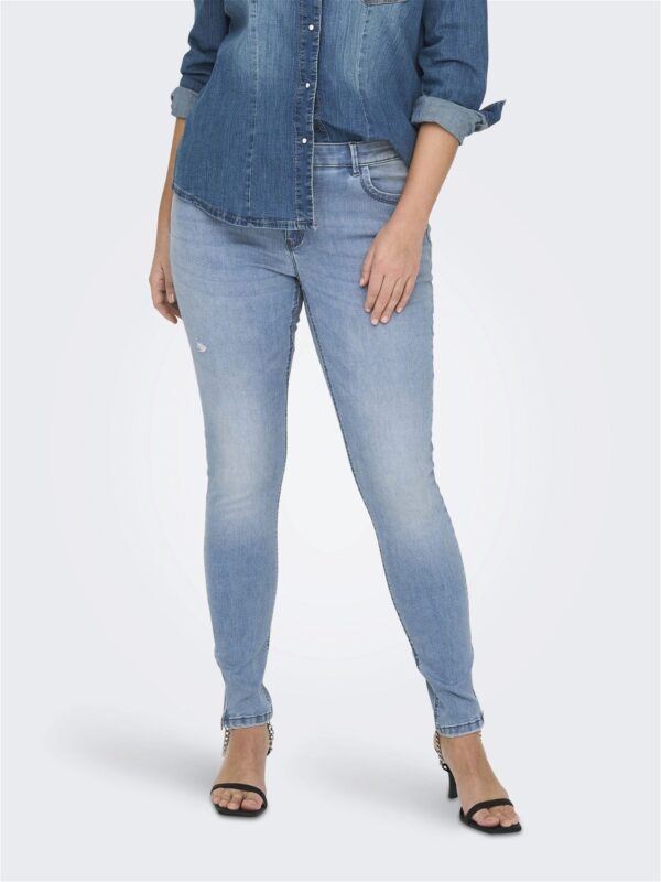 ONLY CARMAKOMA Skinny-fit-Jeans "CARKARLA REG ANK SK DNM BJ759 NOOS"