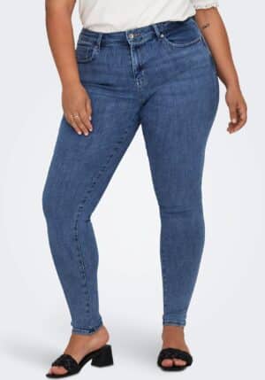 ONLY CARMAKOMA Skinny-fit-Jeans "CARPOWER MID SKINNY PUSH UP REA2981 NOOS"