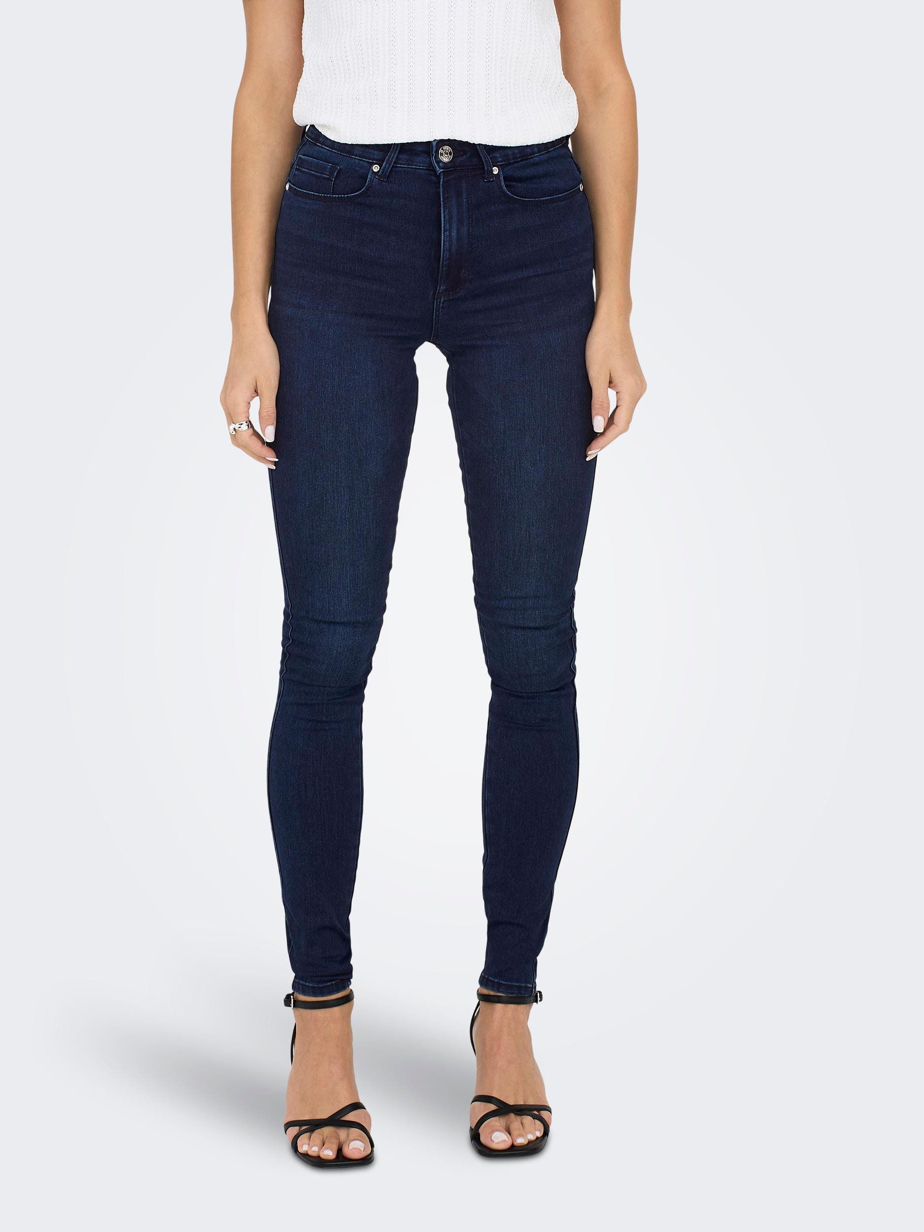 ONLY High-waist-Jeans "ONLROYAL HW SKINNY PIM DNM EXT"