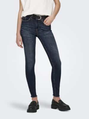 ONLY Skinny-fit-Jeans "ONLBLUSH MID SK ANKLE RW DNM DOT245 NOOS"