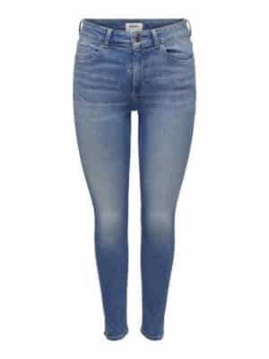 ONLY Skinny-fit-Jeans "ONLBLUSH MID SK LONGER ANK SLIT TAI328"