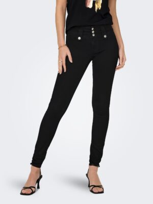 ONLY Skinny-fit-Jeans "ONLROYAL REG SK VIS BUT DET DNM PIM"