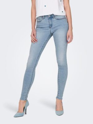 ONLY Skinny-fit-Jeans "ONLWAUW MID SKINNY DNM BJ639 NOOS"