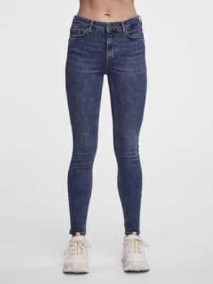 pieces Skinny-fit-Jeans "PCDELLY SKN MW MB184 NOOS BC"