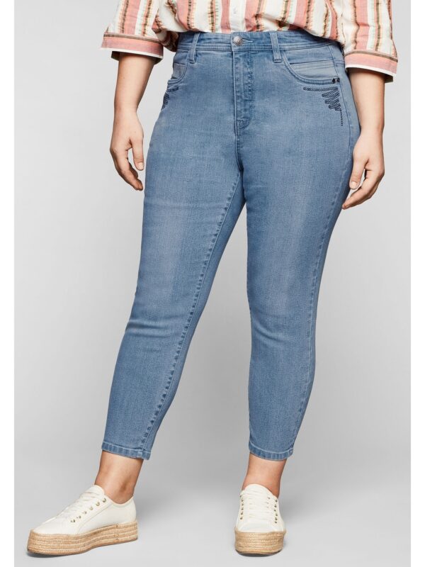 Sheego Stretch-Jeans "Große Größen"