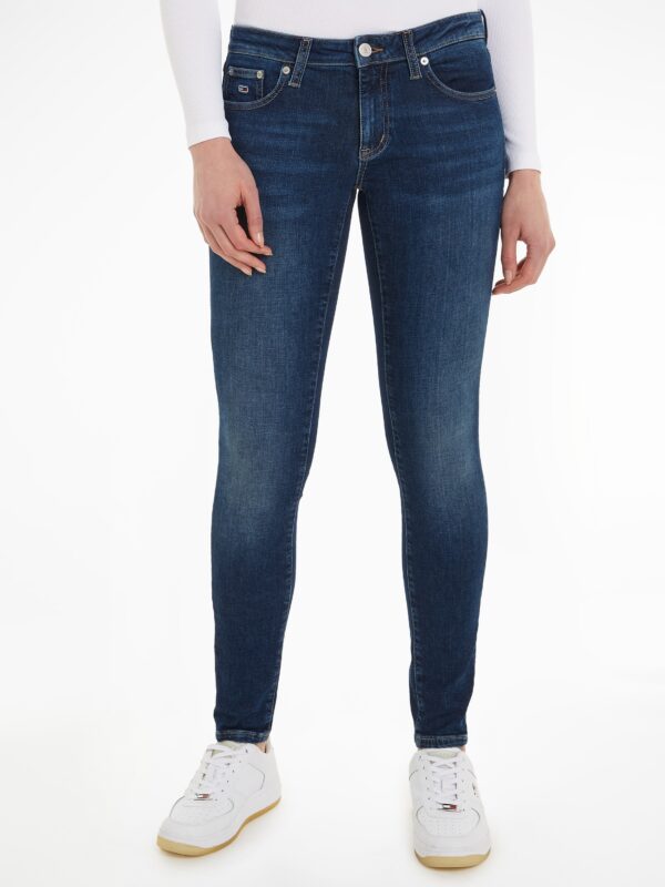 Tommy Jeans Slim-fit-Jeans "Skinny Jeans Marken Low Waist Mittlere Leibhöhe"